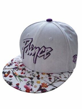 MN Twins Prince Night 2021 SGA Hat Floral Bill Snapback Rare Purple Rain